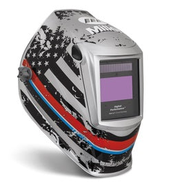 Miller Digital Performance Gray/Black/Red Welding Helmet Variable Shades Half Shade Settings Auto Darkening Lens