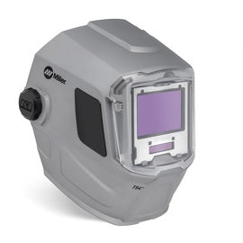 Miller T94 Gray Welding Helmet With 9 sq in Variable Shades 3, 5, 8, 14 Auto Darkening Lens