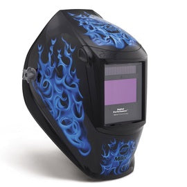 Miller Digital Performance Black/Blue Welding Helmet With 7.22 sq in Variable Shades 8, 13, 3, 5 Auto Darkening Lens