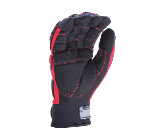 Task Gloves - Synthetic Leather Palm padded, Armortex reinforced crotch, Neoprene cuff with hook and loop closure, TPR back, Waterproof liner, Thinsulate lined - Dozen