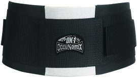 OccuNomix Large Black 300D Polyester Oxford Back Support With EVA Foam Padding