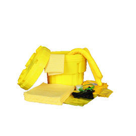 MeltBlown Technologies 21" X 18" MBT Yellow Plastic Spill Kit