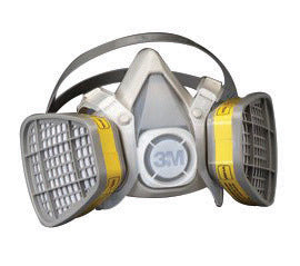 3M™ Small 5000 Series Half Face Air Purifying Respirator