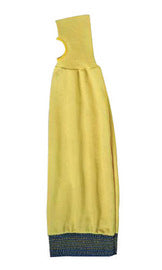 Ansell Yellow ActivArm® Kevlar® A2 ANSI Level Cut Resistant Sleeve With Elastic Top Closure