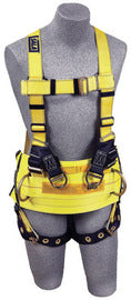 3M™ DBI-SALA® Large Delta™ Derrick Style Harness With Back And Lifting D-Rings, Tongue Buckle Legs And Derrick Belt With Pass-Thru Connection To Harness