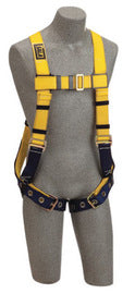 3M™ DBI-SALA® Small Delta™ No-Tangle™ Construction/Full Body/Vest Style Harness With Back D-Ring, Tongue Leg Strap Buckle And Loops For Belt
