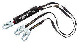 3M™ DBI-SALA® 6' PROTECTA® PRO™ Pack Hot Works Kevlar® Web Twin-Leg 100% Tie-Off Shock-Absorbing Lanyard With Snap Hooks At Each End