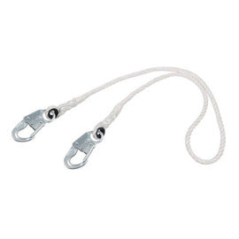 3M™ DBI-SALA® 6' PROTECTA® PRO™ 1/2" Nylon Rope Single-Leg Lanyard With Self-Locking Snap Hook At Each End
