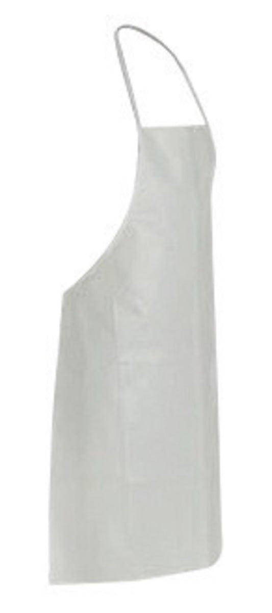 DuPont White Tychem® 4000 12 mil Chemical Protective Bib Apron