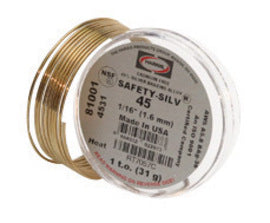 Harris® BAg-5 Safety-Silv® 45 High Silver Brazing Alloy Filler Metal Spool