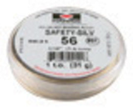 Harris® 1/16" BAg-7 Safety-Silv® Round High Silver Brazing Alloy Filler Metal 50 toz Box