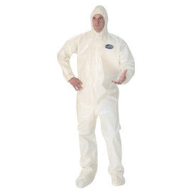 Kimberly-Clark Professional™ White KleenGuard™ A80 Saranex® 23-P Film Laminate Coveralls