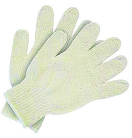 Memphis Glove Natural Large Cotton General Purpose Gloves With Knit Wrist Cuff