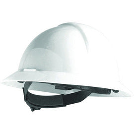 Honeywell White North® Everest A119R HDPE Full Brim Hard Hat With 6 Point Ratchet Suspension