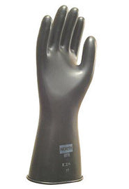 Honeywell Size 10 Black North Butyl™ 17 mil Butyl™ Chemical Resistant Gloves