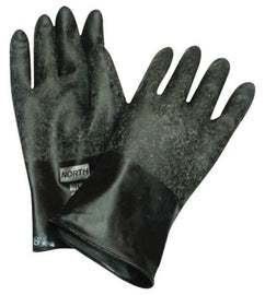 Honeywell Black North Butyl™ 17 mil Unsupported Butyl Chemical Resistant Gloves