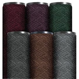 Superior Manufacturing 3' X 4' Gray Needle Punched Yarn NoTrax® Arrow Trax® Anti Fatigue Floor Mat