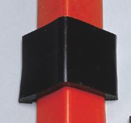 UltraTech 7" X 4" X 1" Ultra-Spill Berm® Black Polyurethane Connector