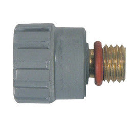 Miller® Weldcraft® Short Gray Back Cap With 98W77 O-Ring For Crafter™ CS125 And CS310 Torch