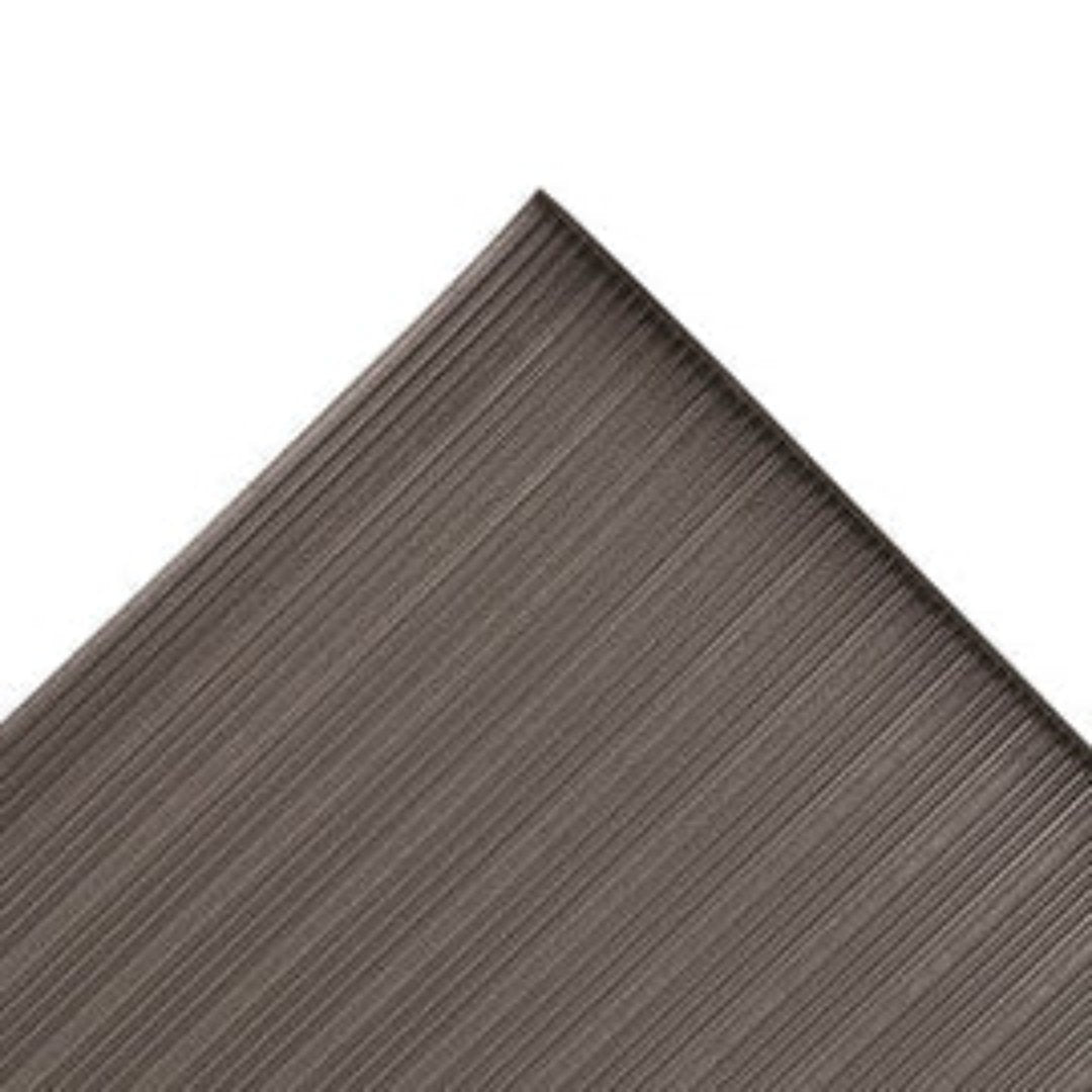 Superior Manufacturing 3' X 60' Gray PVC Foam NoTrax® Anti Fatigue Floor Mat