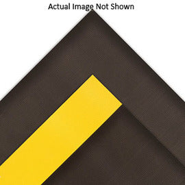 Superior Manufacturing 3' X 5' Black Vinyl NoTrax® Bubble Trax® Grande™ Anti Fatigue Floor Mat