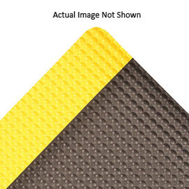 Superior Manufacturing 2' X 3' Black Vinyl NoTrax® Bubble Trax® Grande™ Anti Fatigue Floor Mat