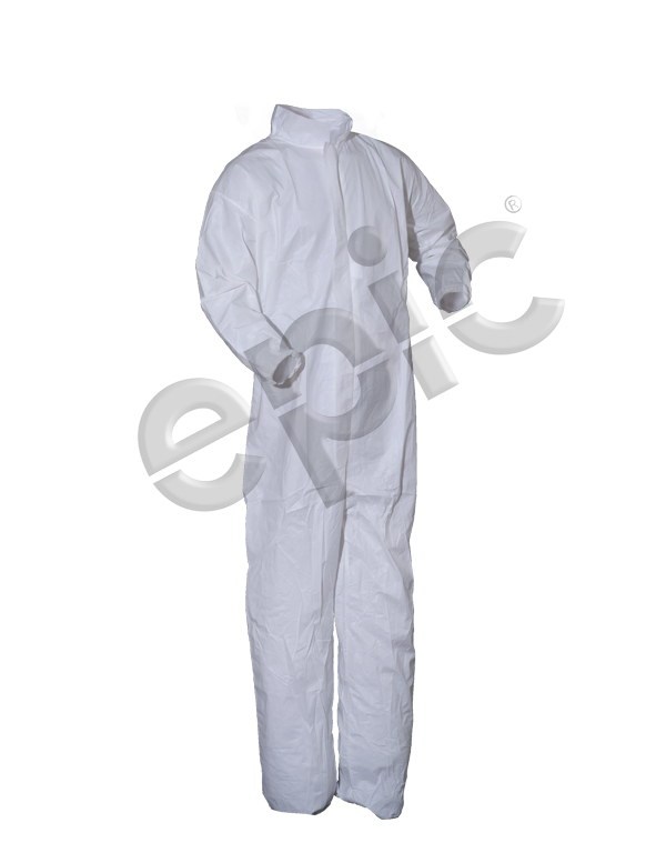 EPIC- White High Performance Coverall - Case