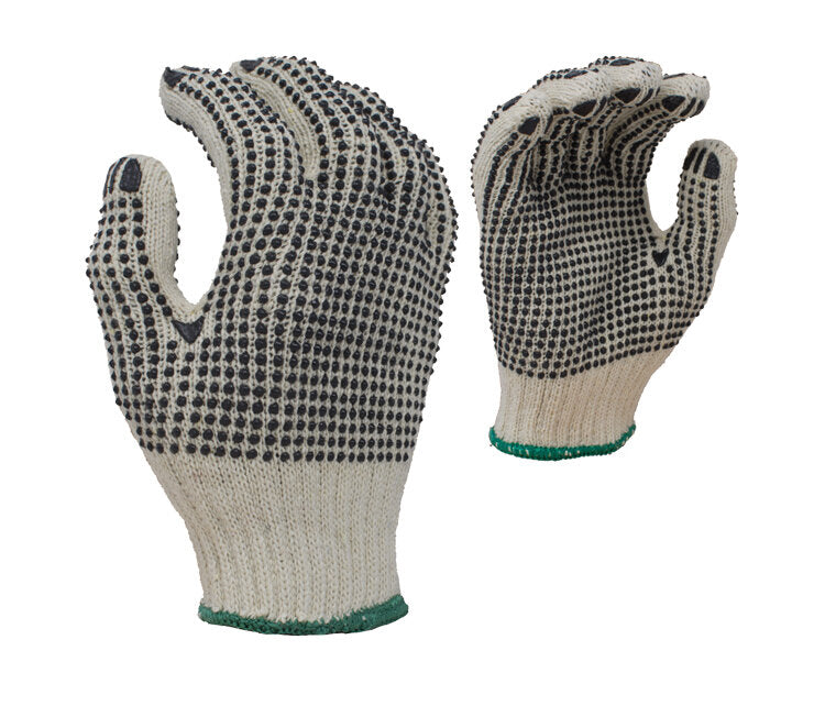 (TSK1007) Economical Knit Work Glove with PVC Dot