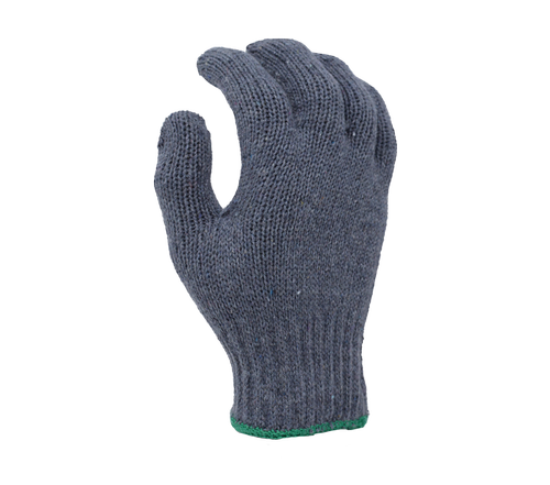 (TSK1004) Medium Weight, Gray Cotton/Polyester String Knit, 7 Gauge - Dozen