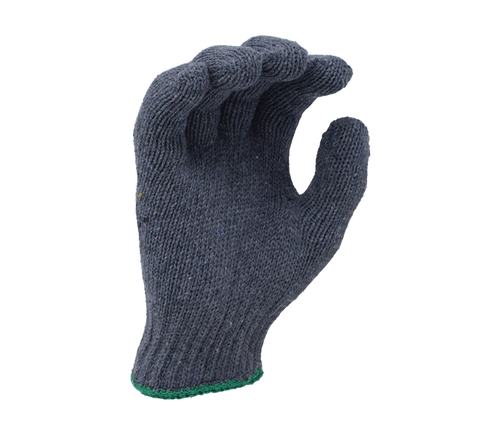 (TSK1004) Medium Weight, Gray Cotton/Polyester String Knit, 7 Gauge - Dozen