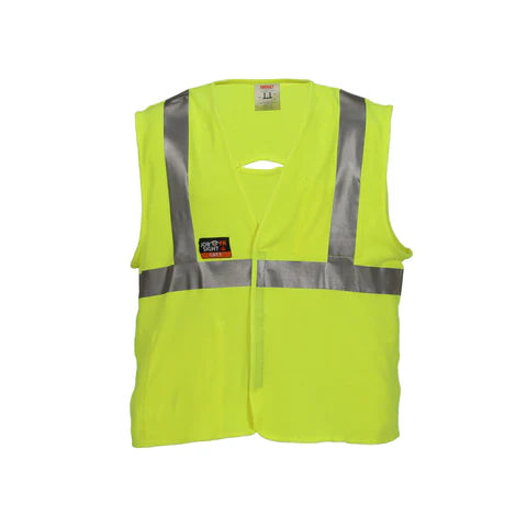 Tingley Flame Resistant Class 2 Vest - Lime