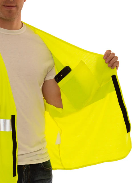 Tingley Flame Resistant Class 2 Vest - Lime