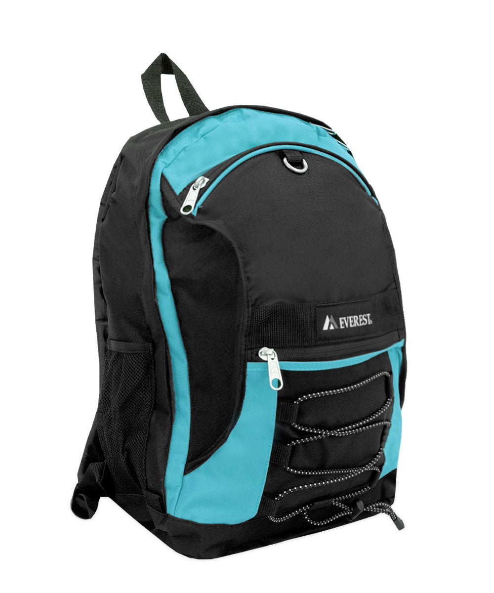 3045SH EVEREST TWO-TONE BACKPACK W/MESH POCKETS