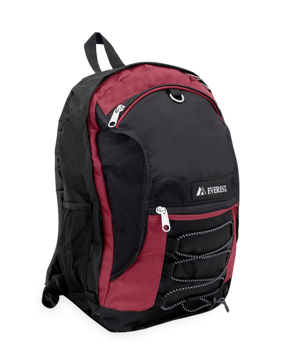3045SH EVEREST TWO-TONE BACKPACK W/MESH POCKETS
