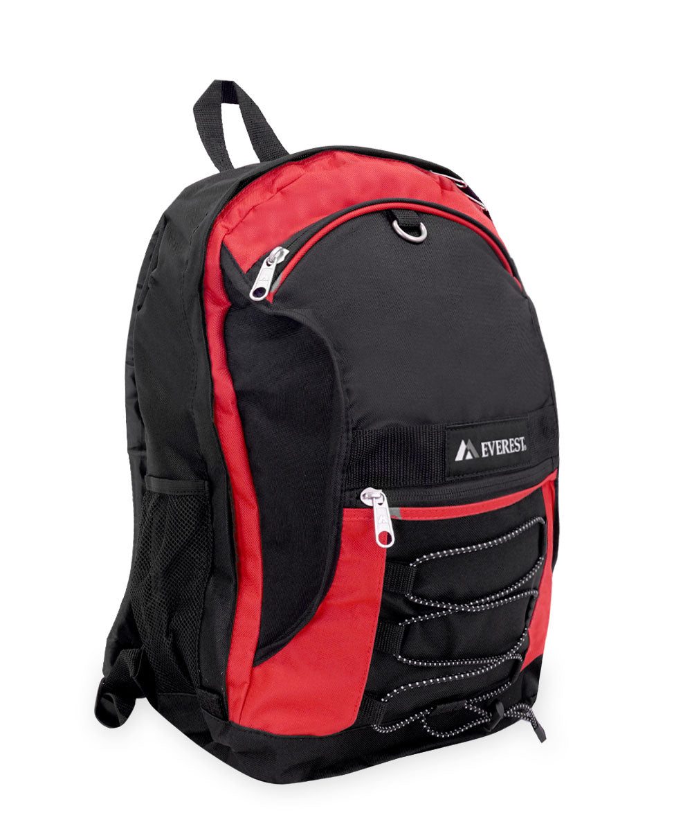 3045SH EVEREST TWO-TONE BACKPACK W/MESH POCKETS