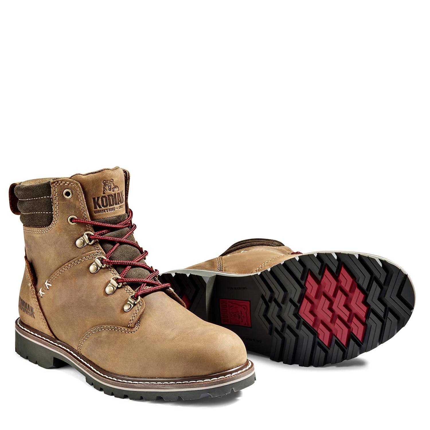 Kodiak Bralorne 6" Soft Toe Waterproof Brown