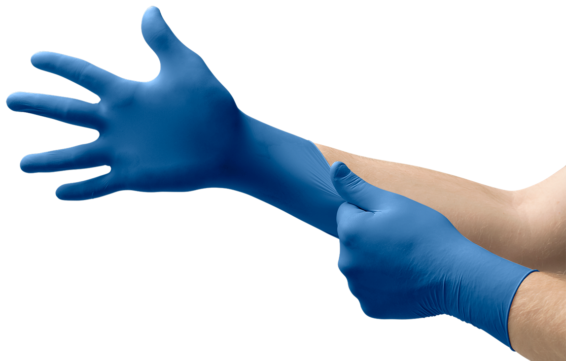 MICROFLEX USE-880 ULTRASENSE Blue Microflex® 4.7 mil Nitrile Disposable Gloves