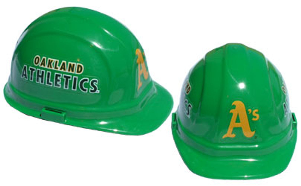 Oakland Athletics - MLB Team Logo Hard Hat Helmet