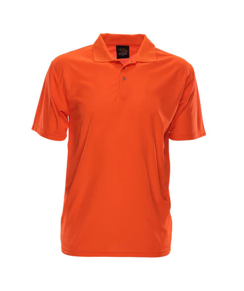 300BOR Hi-Vis Orange Birdseye Safety Polo Shirt-eSafety Supplies, Inc