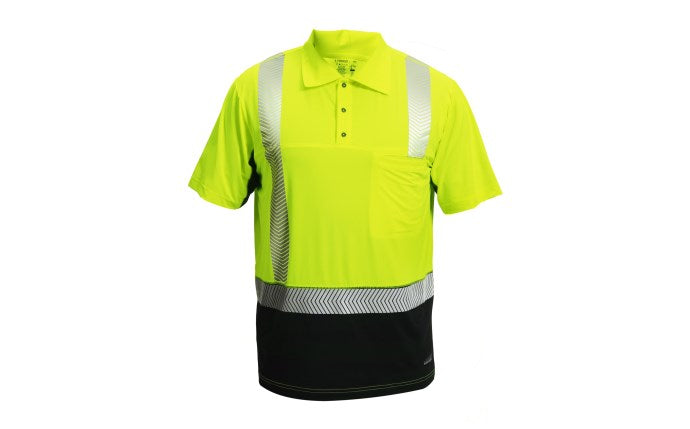 Kishigo-Cool Touch Short Sleeve Polo Shirt, Class 2