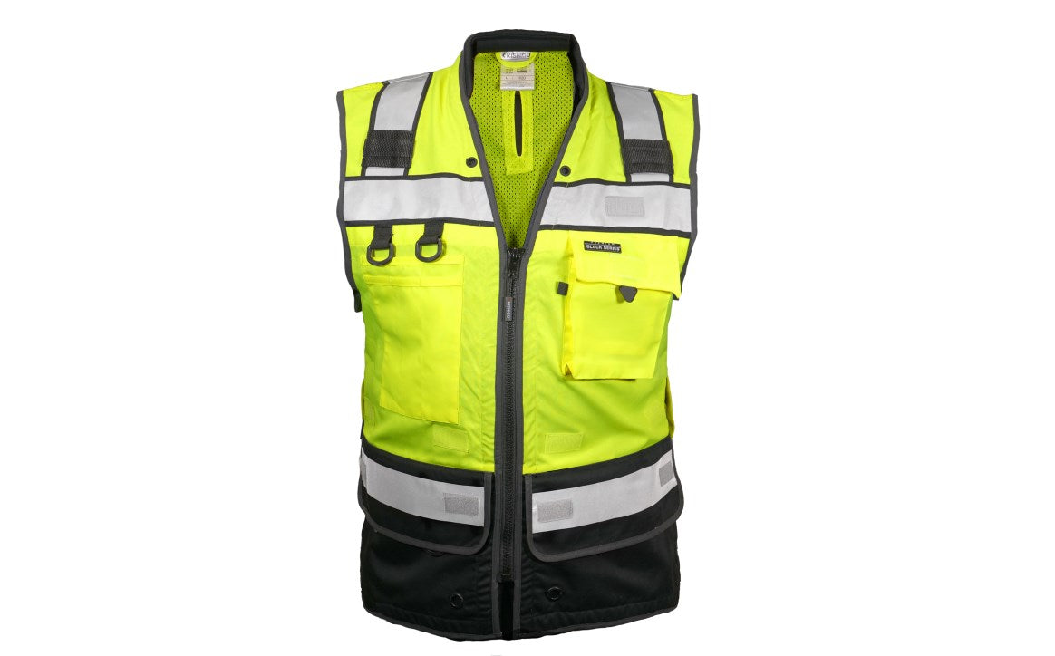 Kishigo - Premium Black Tool Tethering Vest