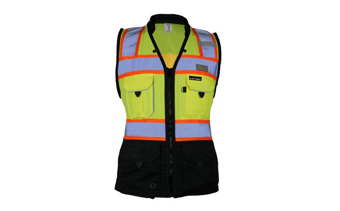 Premium Black Series Women Heavy Duty Surveyors Vest
