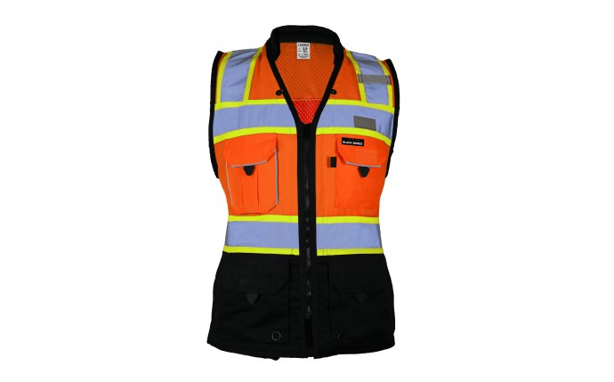 Premium Black Series Women Heavy Duty Surveyors Vest