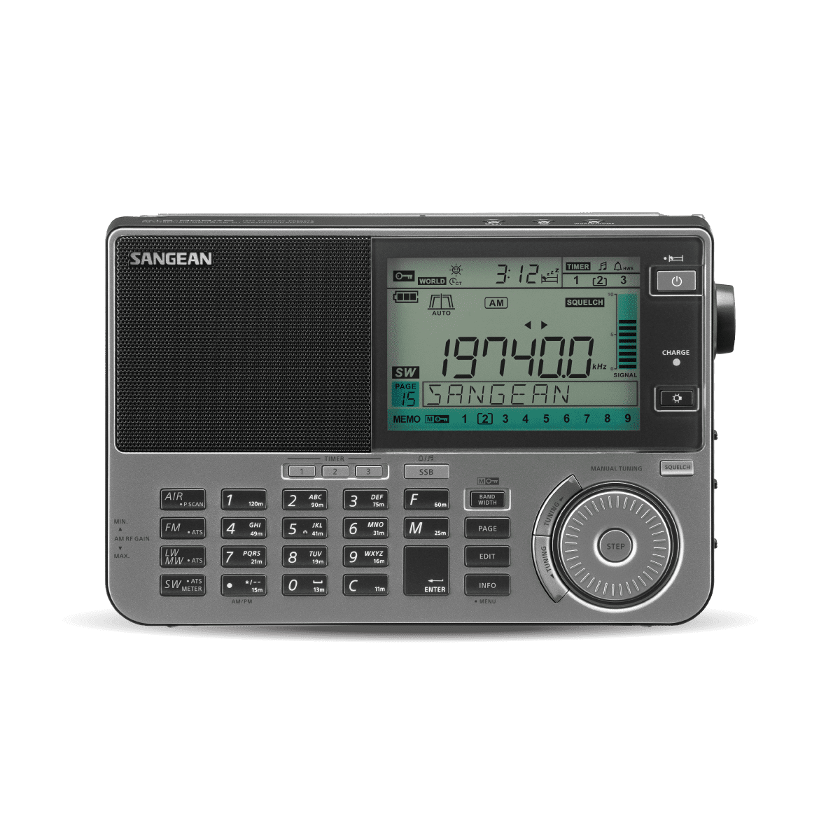 Sangean - The Ultimate FM / SW / MW / LW / Air / Multi-Band Receiver-eSafety Supplies, Inc