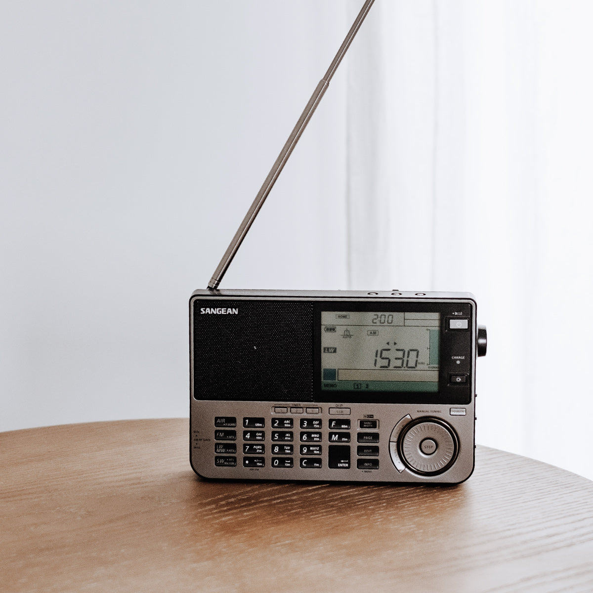 SANGEAN ATS-909X2 White FM / SW / MW/ LW/ Air / Multi-Band Radio