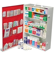 5 Shelf XLarge Industrial First Aid Cabinet w/Liner-eSafety Supplies, Inc