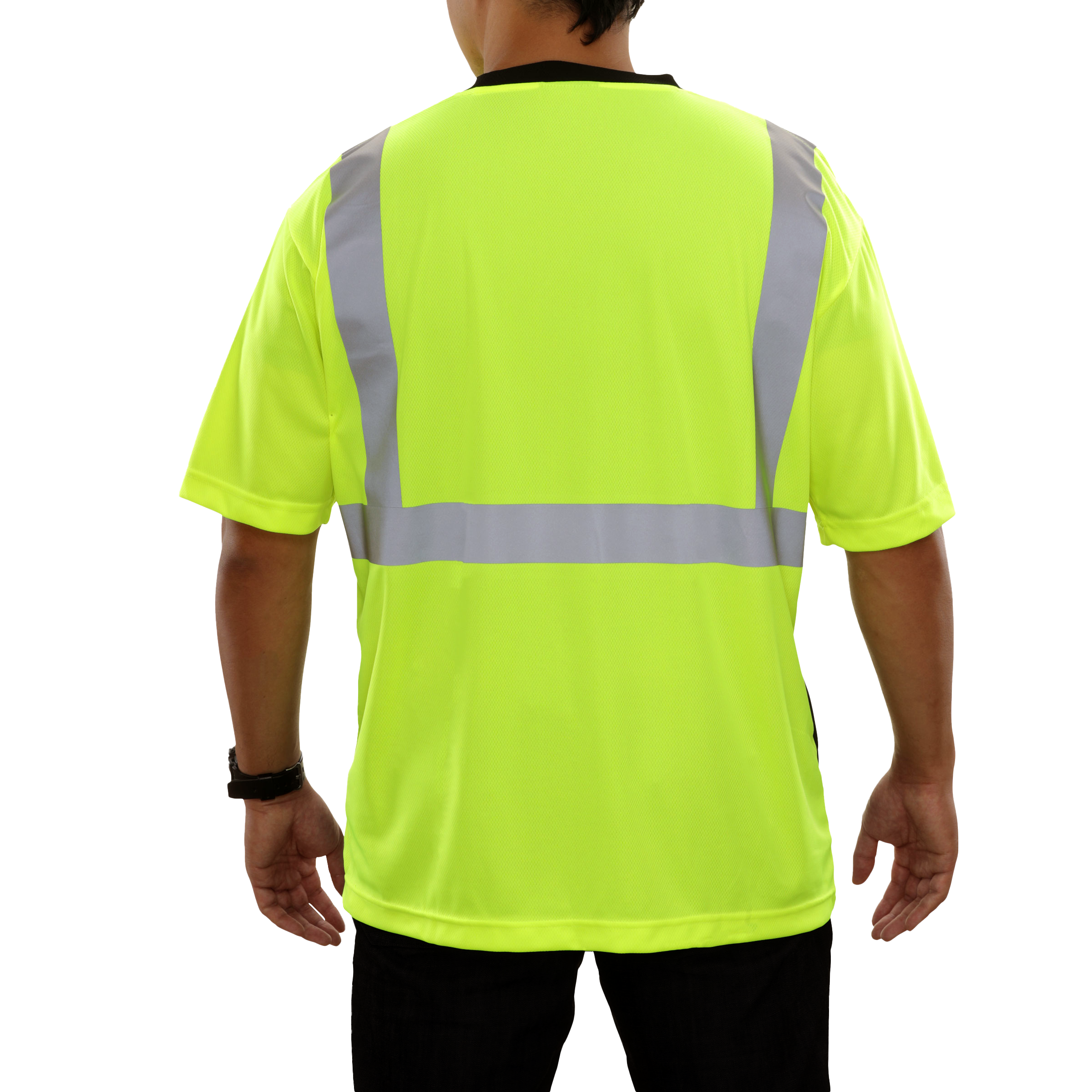 Reflective Apparel High Visibility Safety Shirt Two-Tone Birdseye-eSafety Supplies, Inc