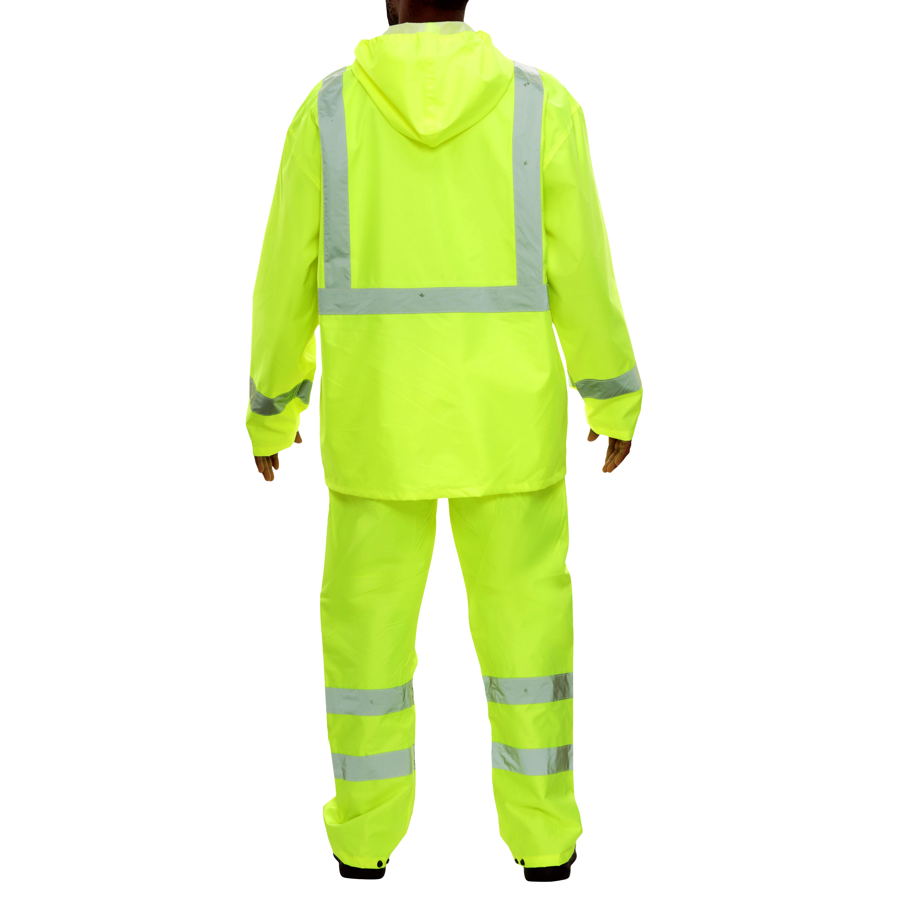 Safety Raingear Hi Vis Rainsuit Waterproof Hooded Parka & Pants-eSafety Supplies, Inc