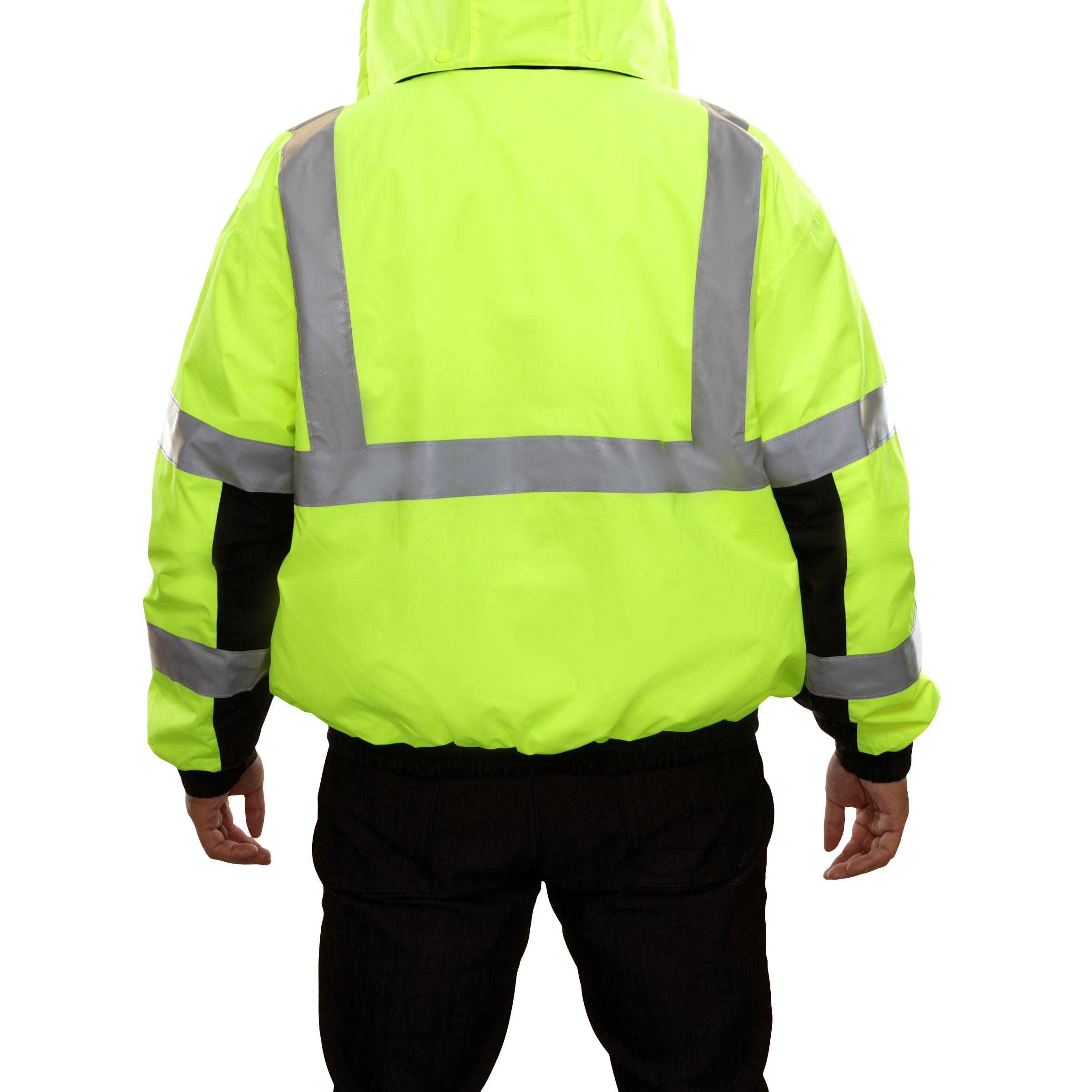 Hi vis breathable waterproof 2025 jacket