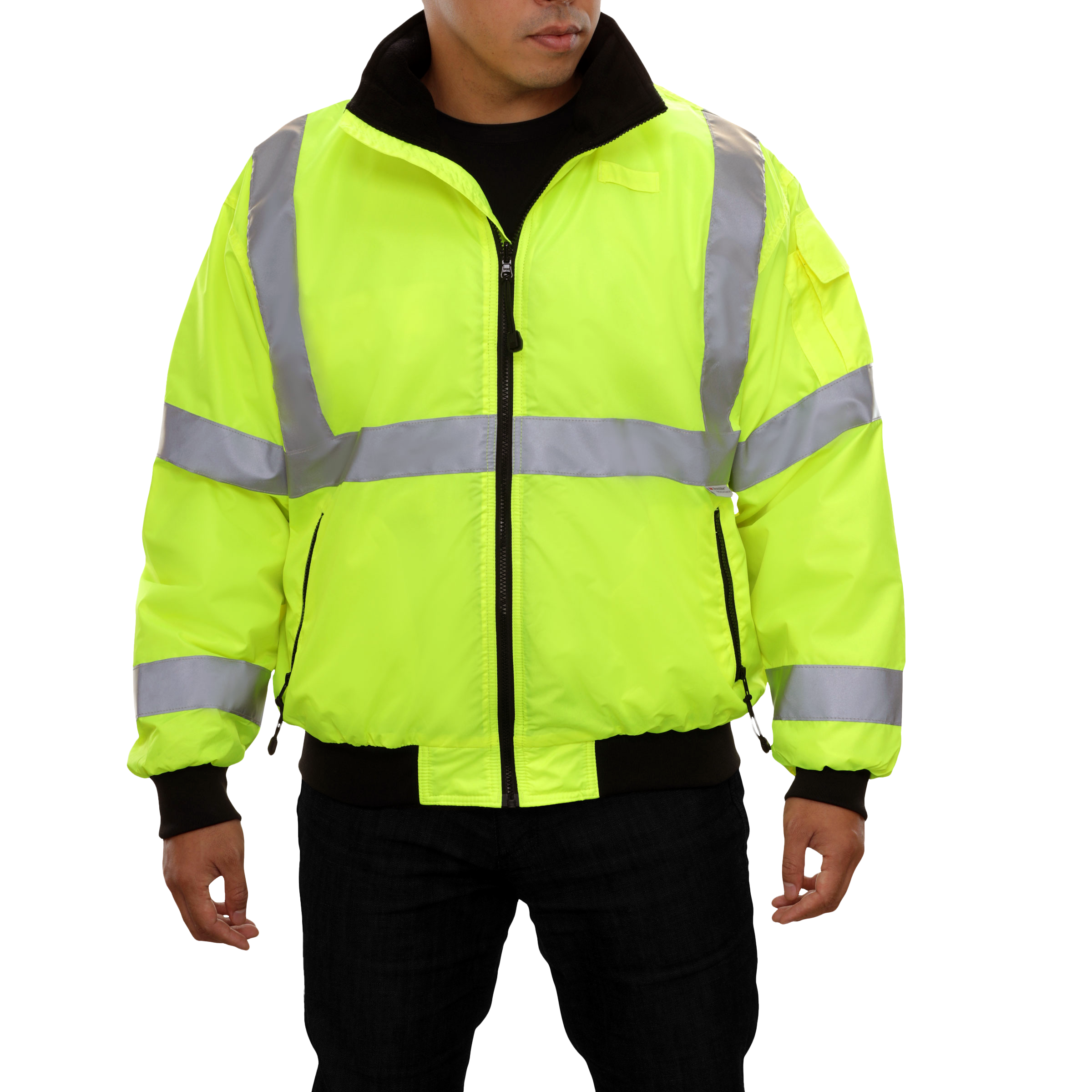 Safety Jacket Hi Vis Jacket 3-Season Water Resistant-eSafety Supplies, Inc